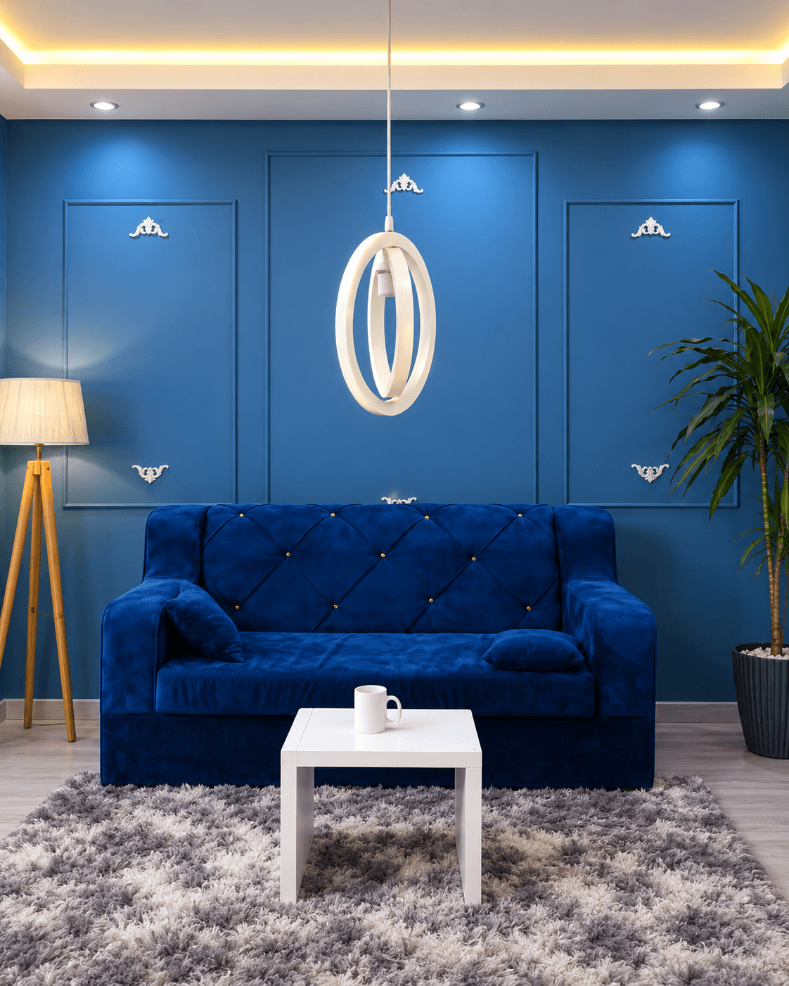 Velvet Living Room